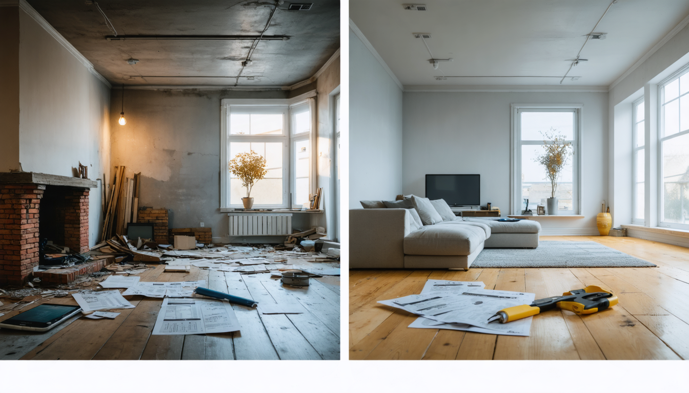 découvrez des exemples concrets de rénovations avant/après avec des budgets détaillés pour vous inspirer et planifier vos travaux efficacement.