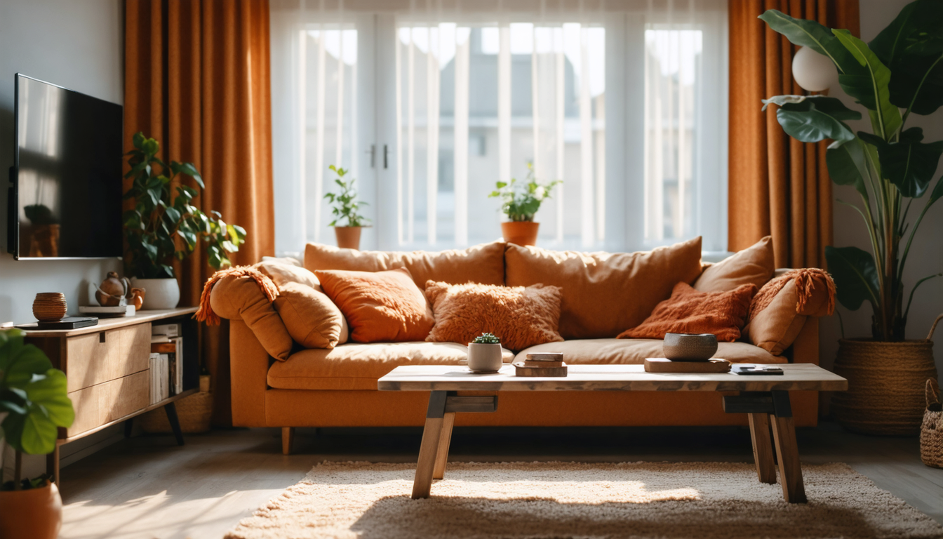d&eacute;couvrez des astuces simples et efficaces pour cr&eacute;er une ambiance chaleureuse et conviviale dans votre salon, alliant d&eacute;coration, &eacute;clairage et confort.