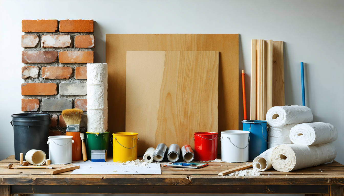 découvrez le top 8 des matériaux les plus utilisés pour rénover vos espaces avec efficacité et style.