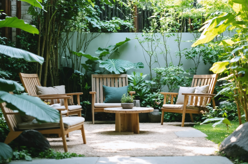 d&eacute;couvrez nos conseils pratiques pour am&eacute;nager un espace d&eacute;tente dans votre jardin et profiter d'un coin paisible en plein air.