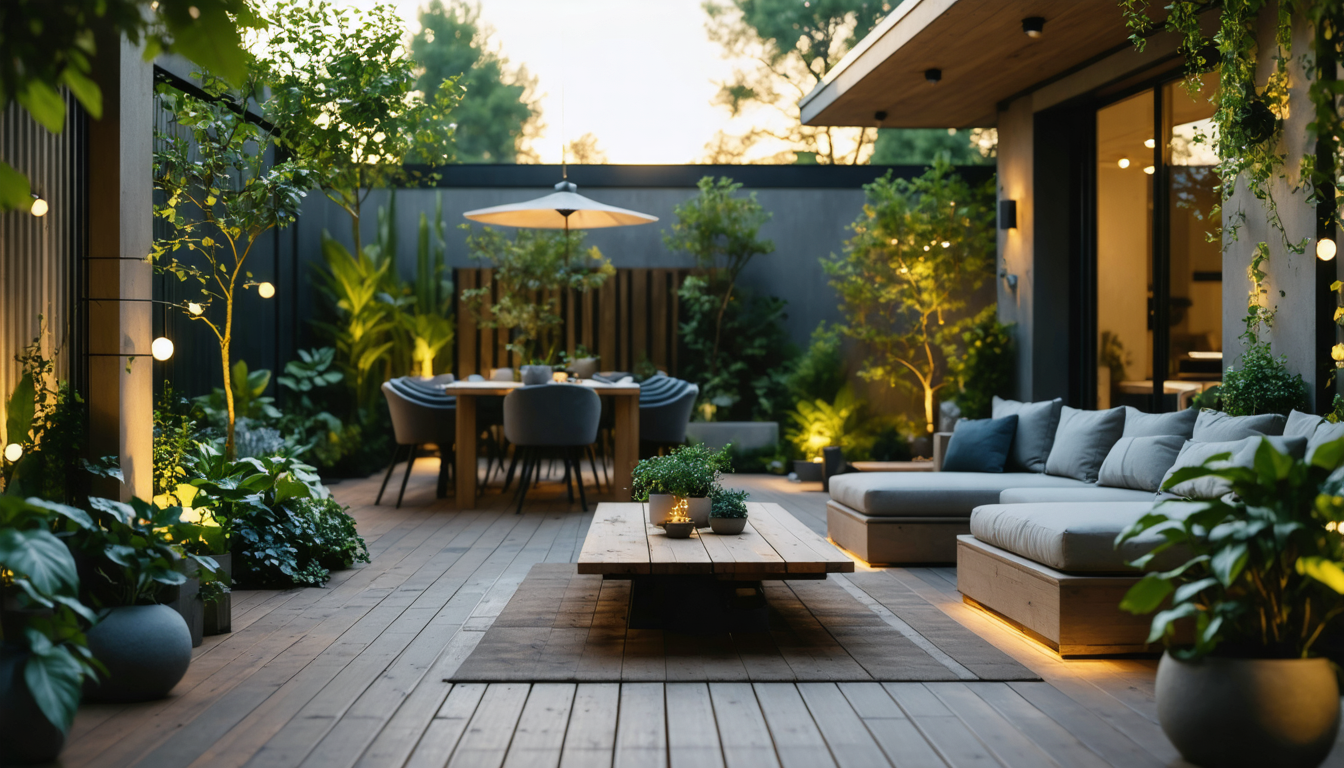 d&eacute;couvrez des id&eacute;es inspirantes pour am&eacute;nager une terrasse moderne alliant style, confort et fonctionnalit&eacute; afin de cr&eacute;er un espace ext&eacute;rieur accueillant.