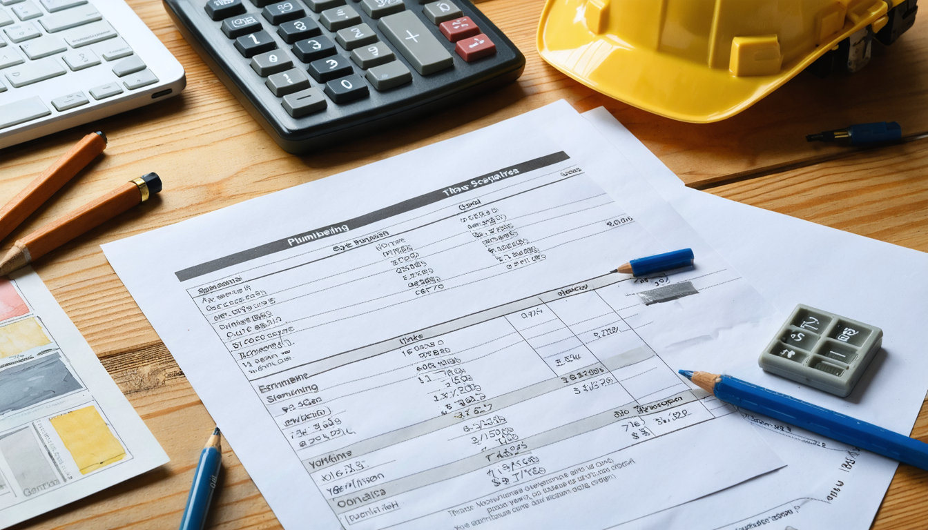 d&eacute;couvrez le co&ucirc;t moyen des travaux d&eacute;taill&eacute; poste par poste pour mieux planifier votre budget de r&eacute;novation ou de construction.